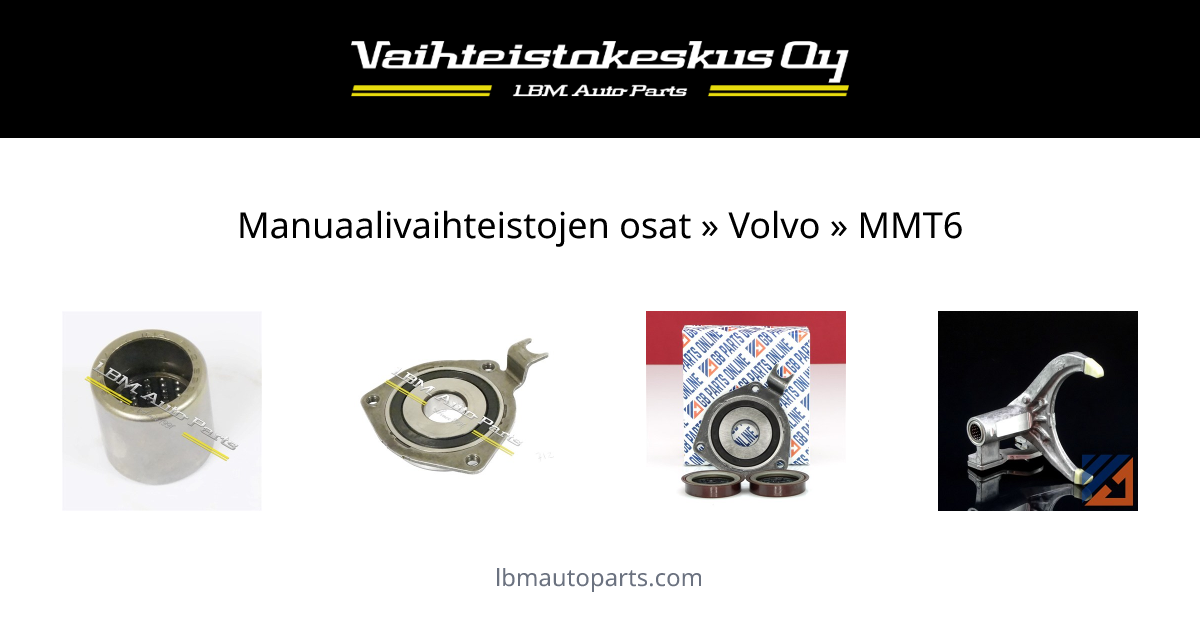 Manuaalivaihteistojen osat » Volvo » MMT6