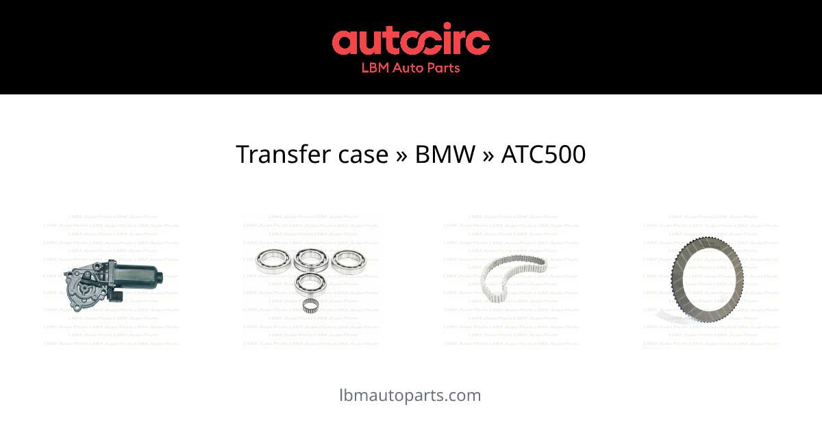 Transfer case » BMW » ATC500
