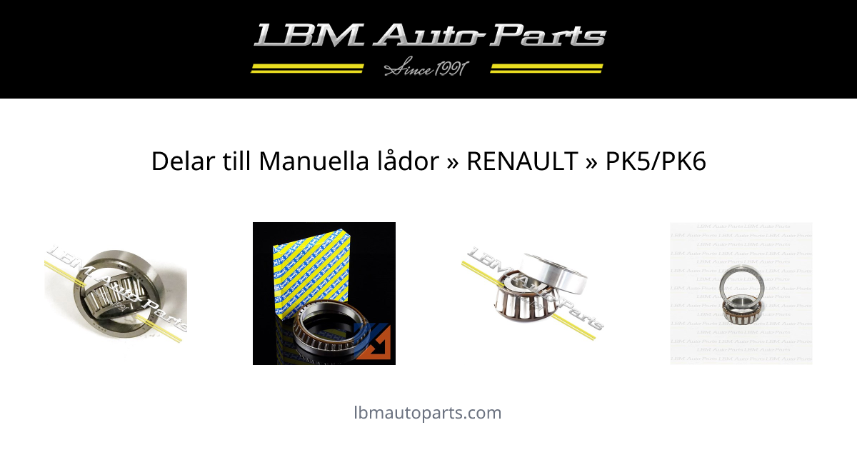 Speed box selector repair kit for Renault Opel PK5 PK6 PF6 PA PF1